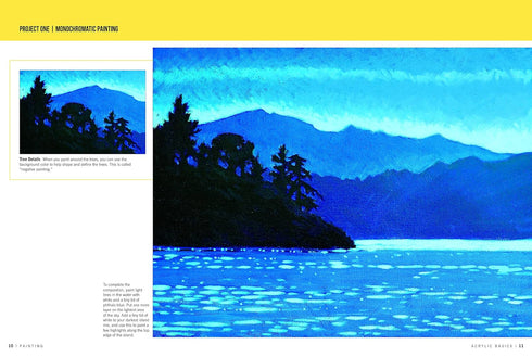 How To Draw & Paint Acrylic Ba